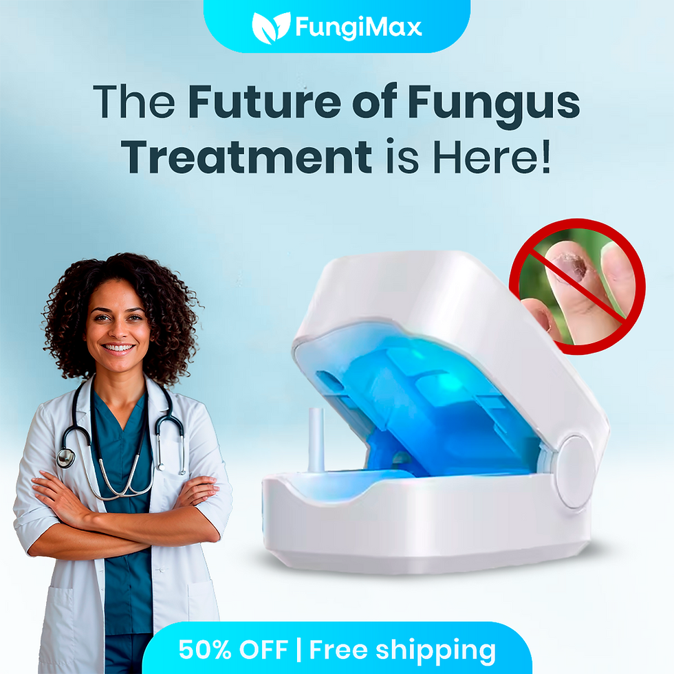 FungiMax™ laser nail therapy device with a doctor.