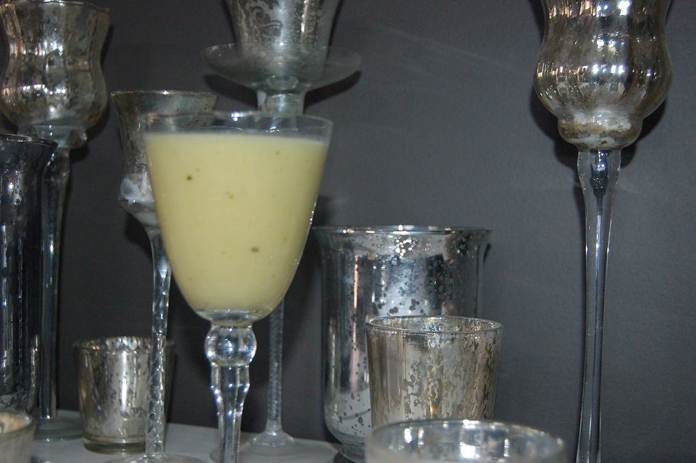 Potage chicons, poireaux et courgette