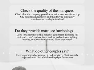 How to choose a marquee supplier