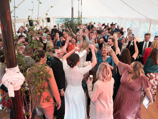 Luxury wedding marquee hire for cooler seasons: stylish, warm and wonderfully British