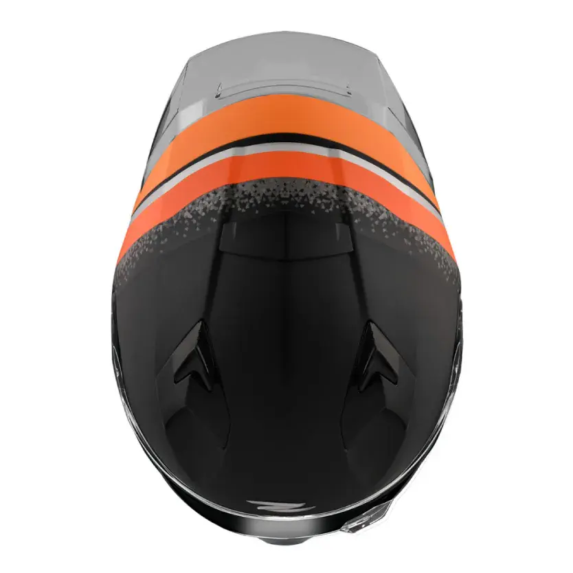 縮圖：ZEUS ZS-826 BK10 ORANGE