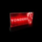 Display promocional para PDV da Yonders em acrílico iluminado.