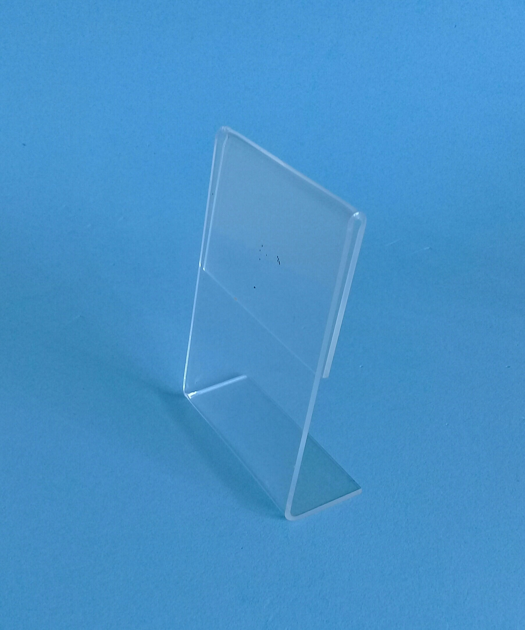 Table Tent L em acrílico