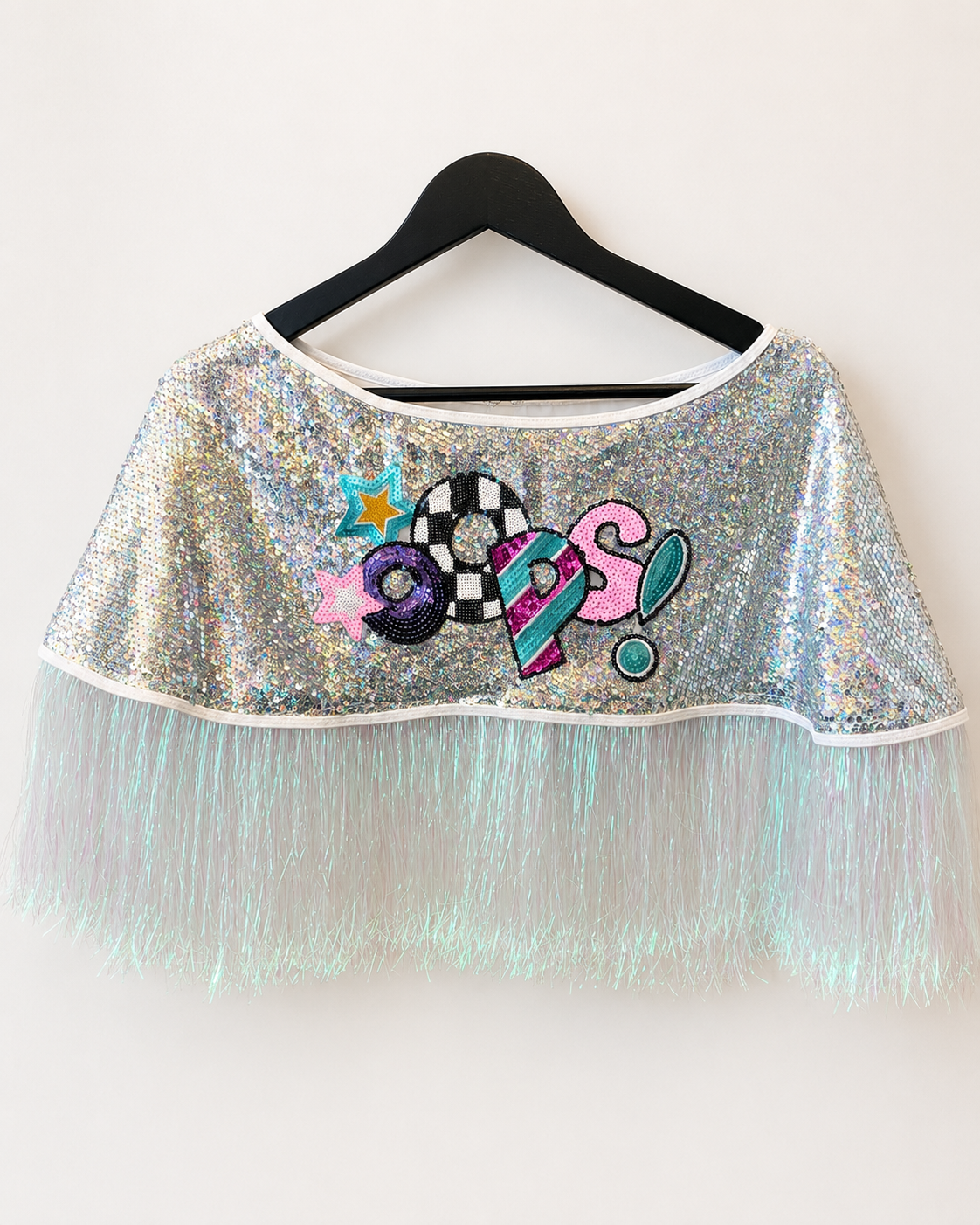 Oops Sequin Cape