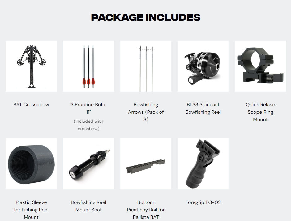 Ballista BAT Bowfishing Bundle