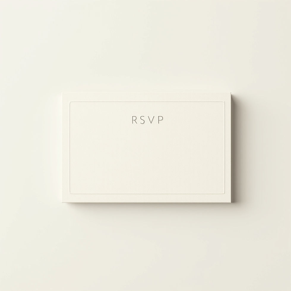 RSVP Response Card