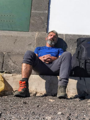 Abenteuerwandern auf El Hierro, Isla del Meridiano, die kleinste der Kanaren.