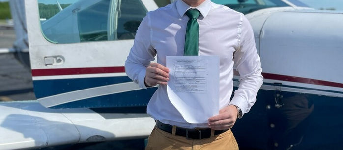 Congratulations to Jacob Donahue on earning his Instrument Rating!