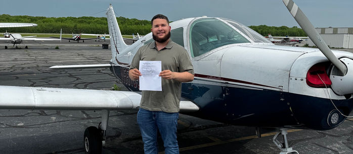 Congratulations to Alex Torres on earning his Instrument Rating!