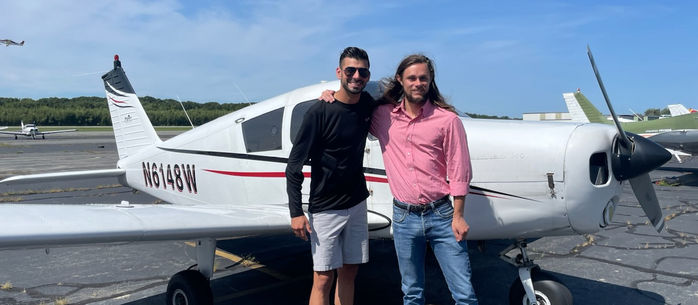 Congratulations to Nelson Healey on earning his Commercial pilot certificate!