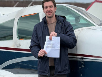 Congratulations to Matt Lachance for earning his Certified Flight Instructor Certificate!