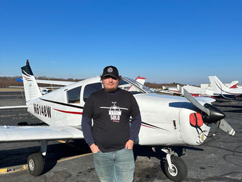 Congratulations to Eric Falcone on his first solo flight!
