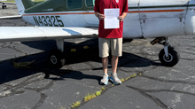 Congratulations to Jacob Nicolato on earning his private pilot certificate!