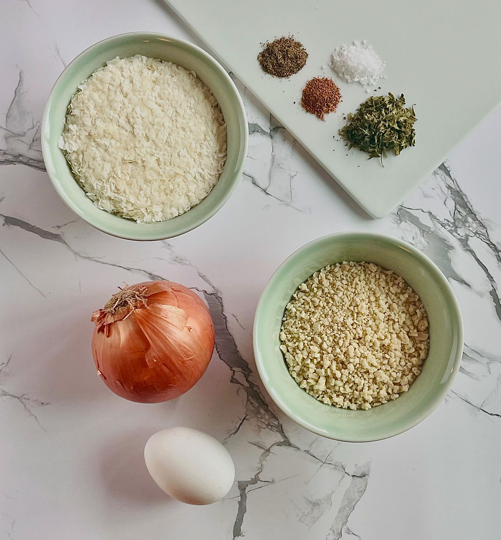 Ingredients for Potato Dumplings