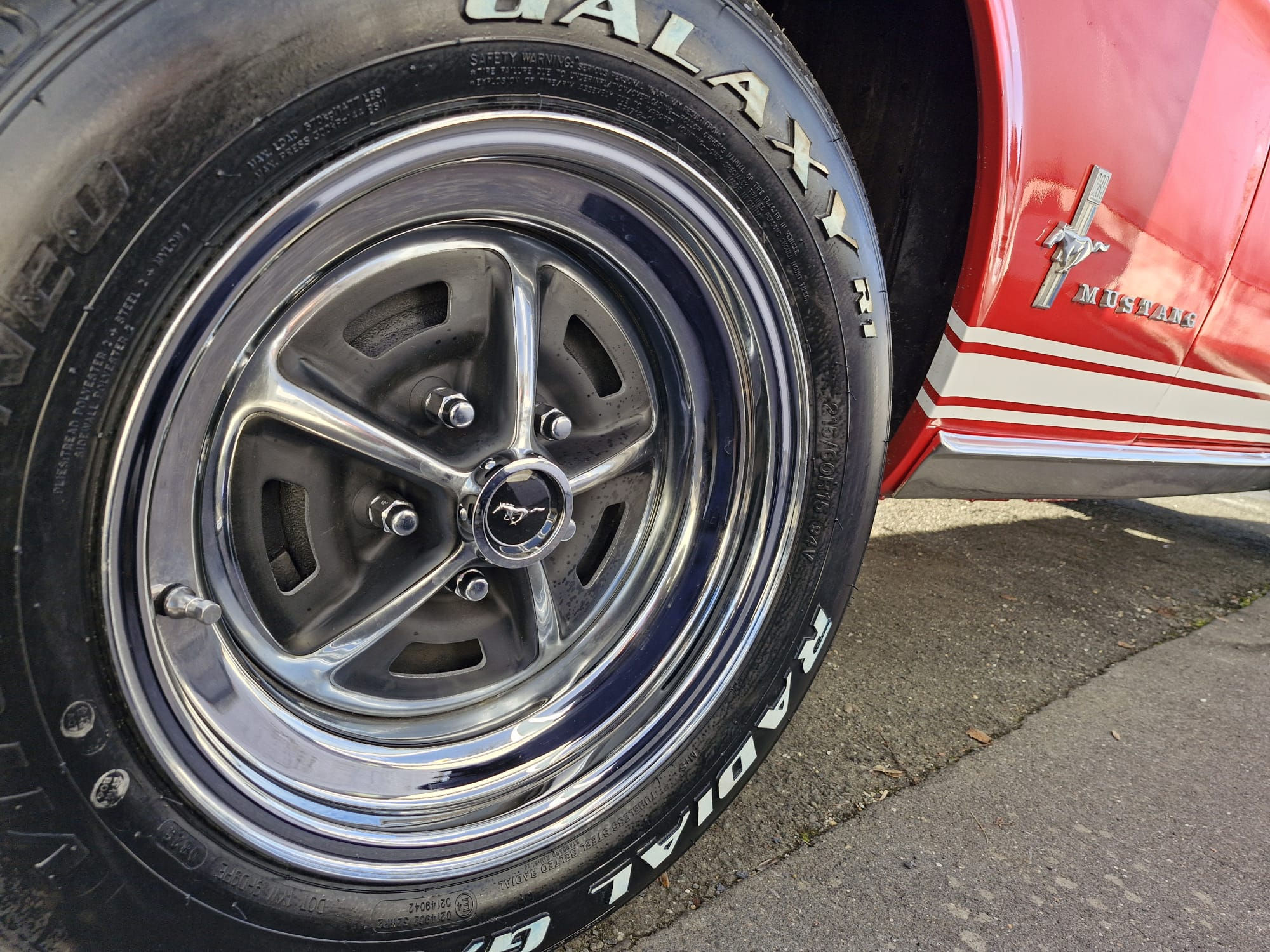 MAGNUM 500 SET Ford Mustang 1964-1968 inkl däck