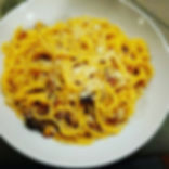 Carbonara (scelta di pasta lunga o corta)
