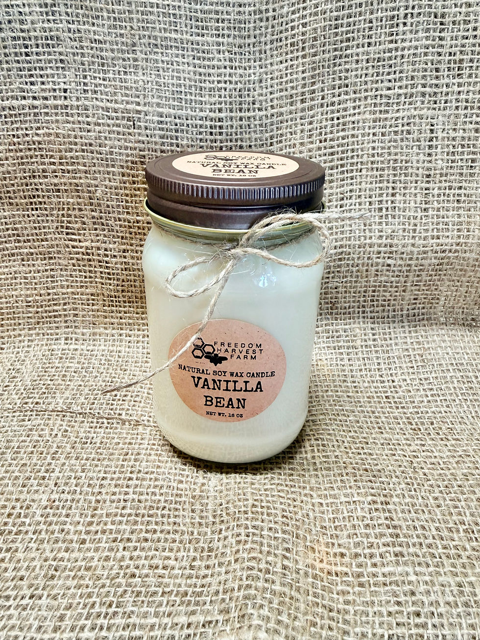 Thumbnail: All-Natural Soy Wax Candle in 16 oz Mason Jar