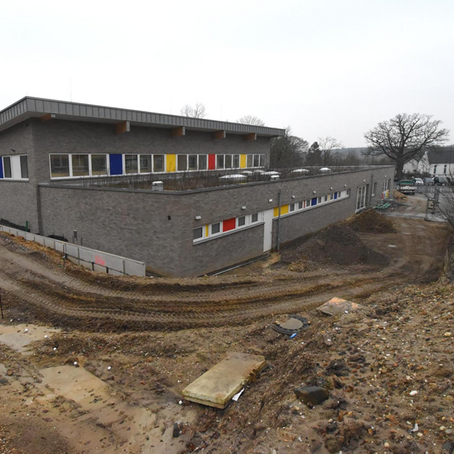 Die Turnhalle Gillrath wurde endlich fertiggestellt.