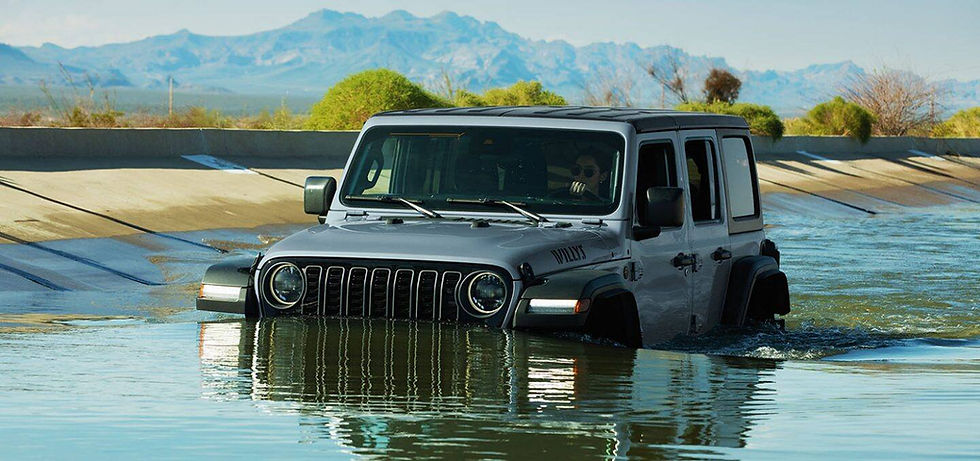 2026 Jeep Wrangler Sport Sahara Rubicon trim comparison chart