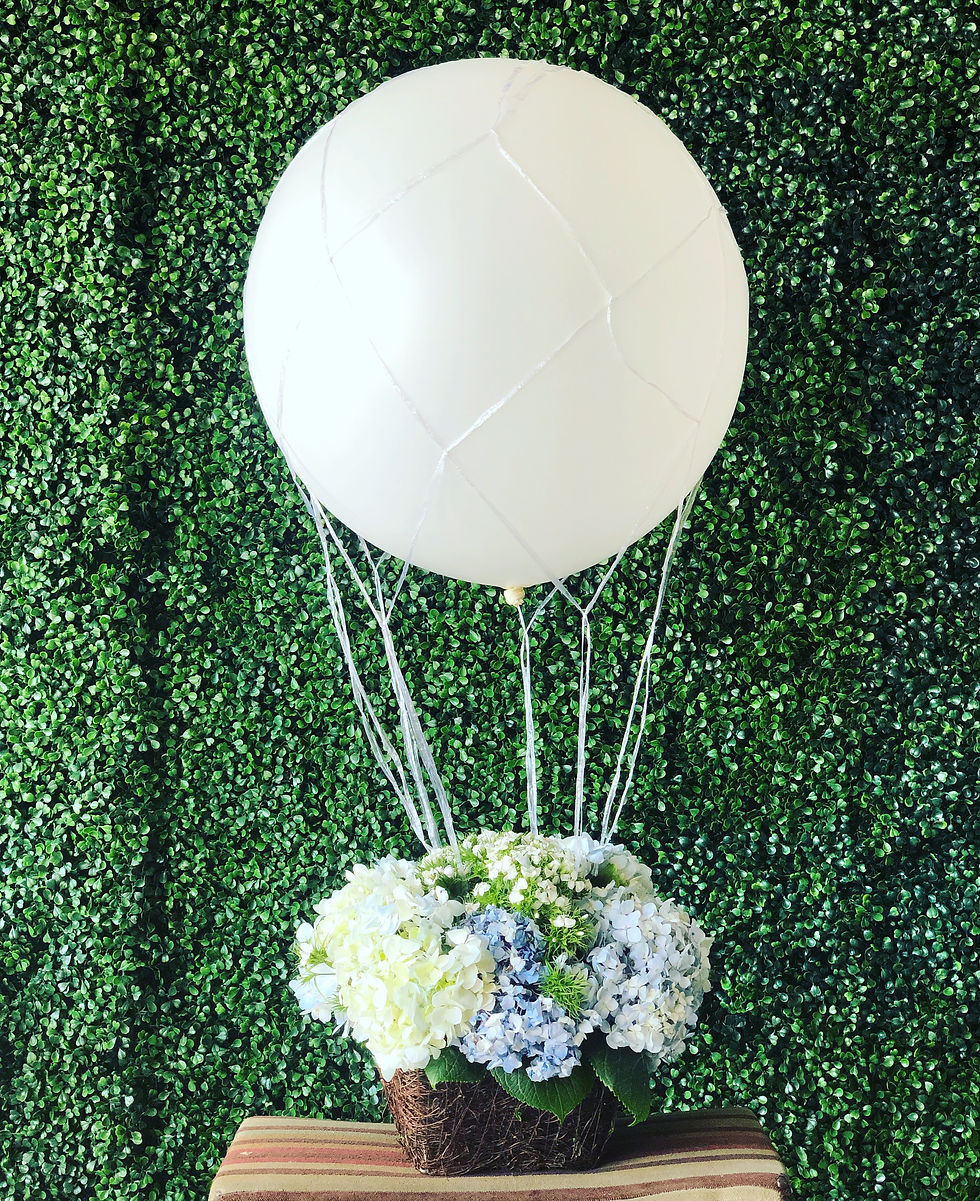 Hot air Balloon Flowers