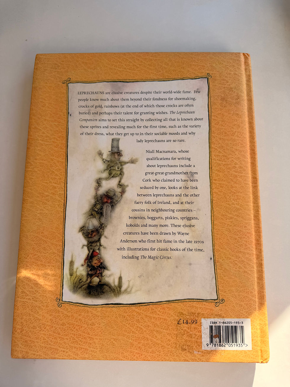 Thumbnail: Leprechaun Companion  by Niall Macnamara Wayne Anderson Hardcover