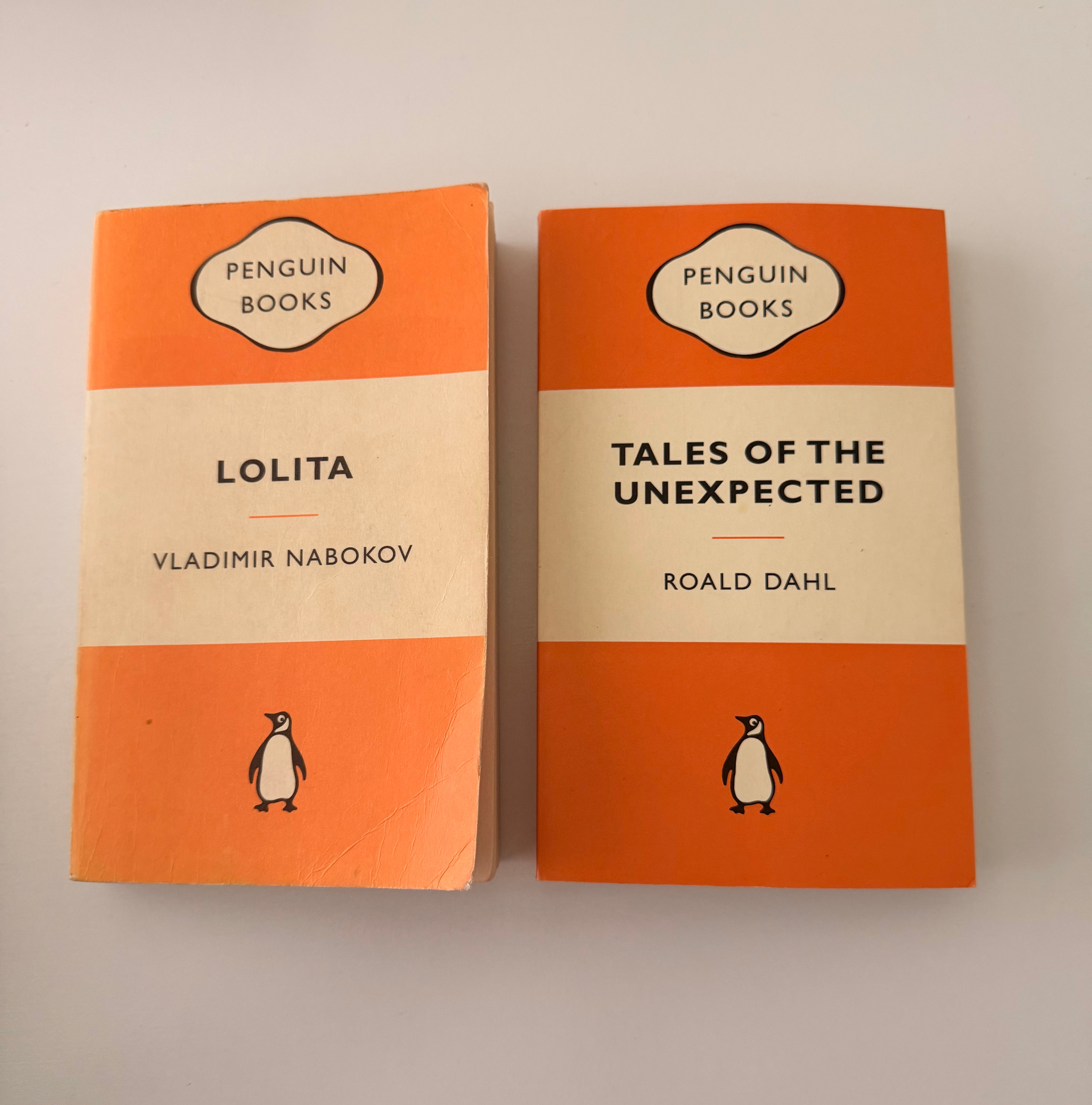 Penguin Books - Lolita and Tales of The Unexpected