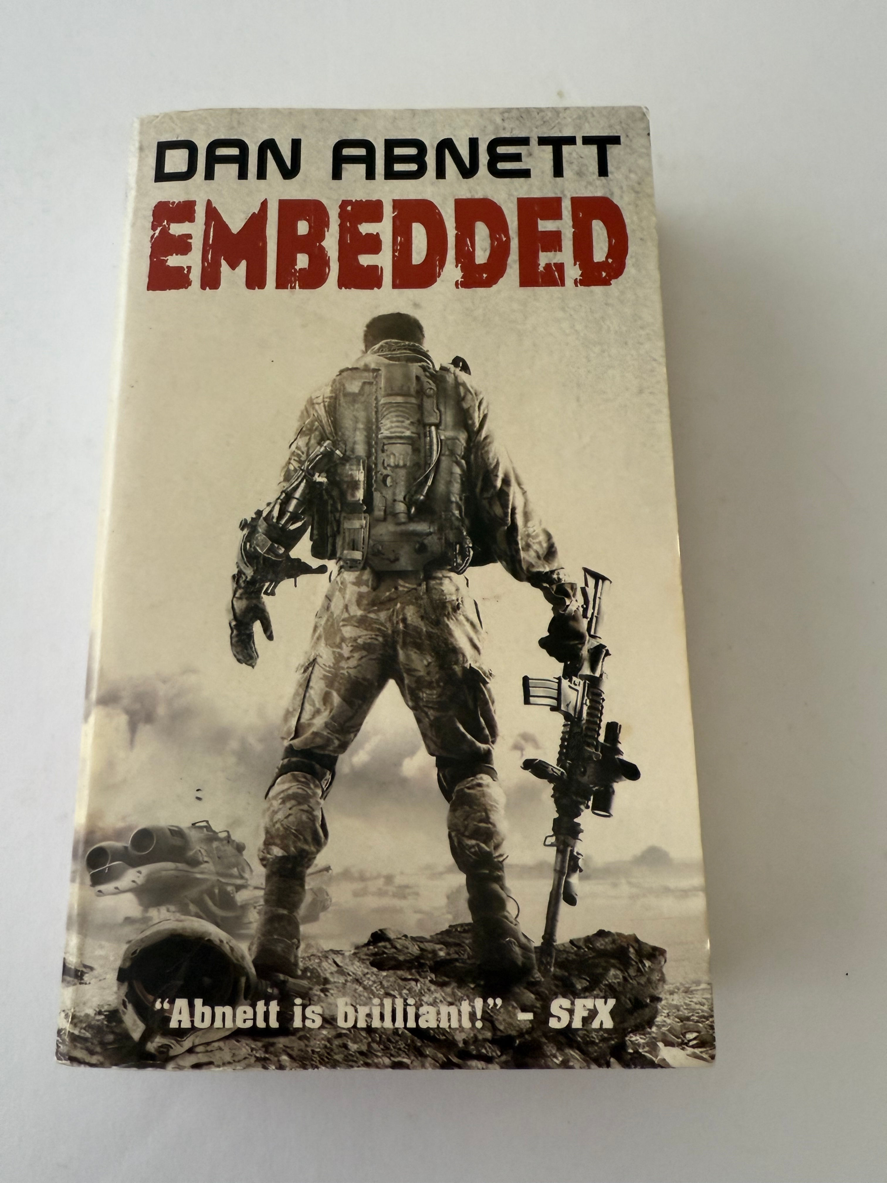 Embedded by Dan Abnett.