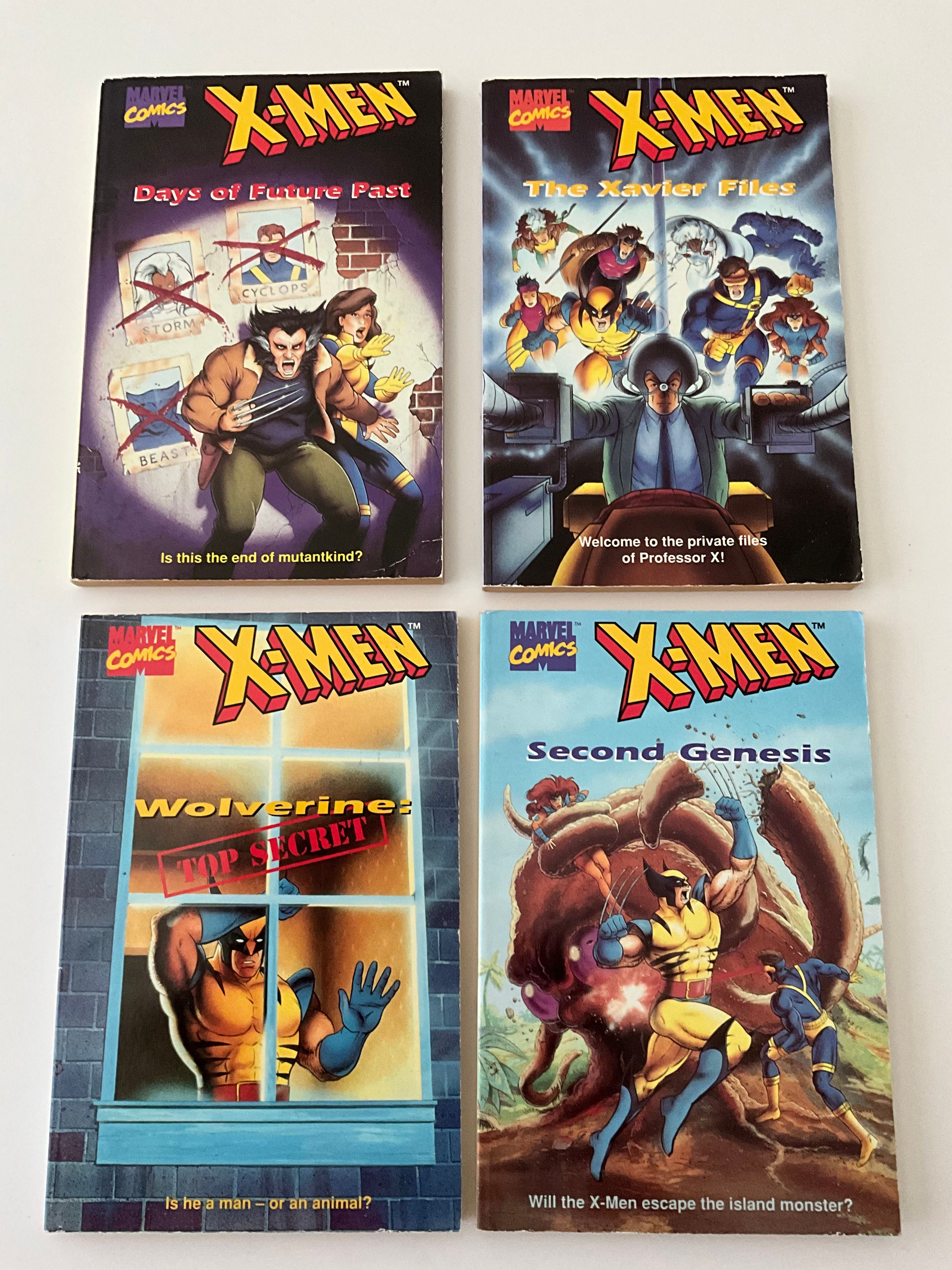 X-Men. Four Vintage 1994 Marvel Comics