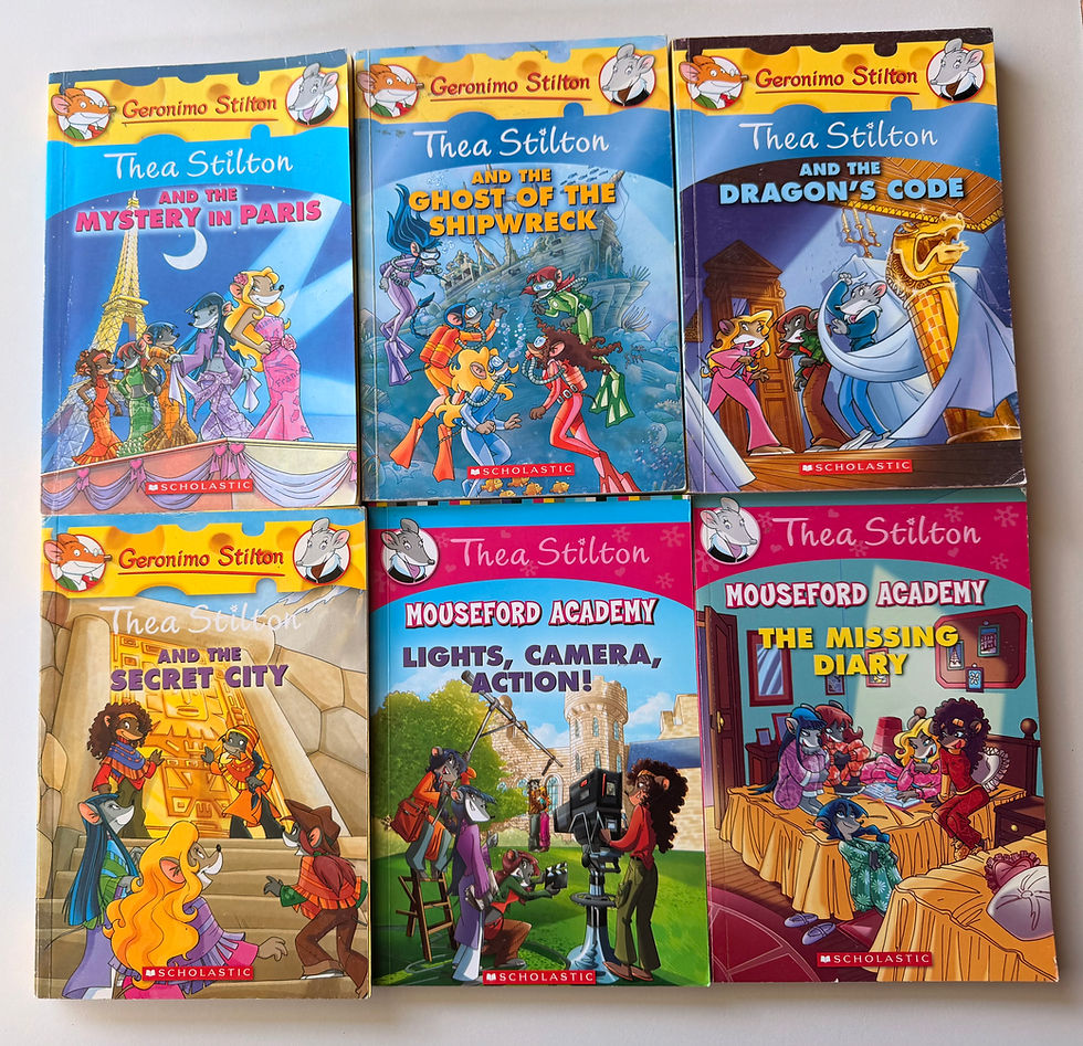 Geronimo Stilton 6 Book Bundle - Scholastic