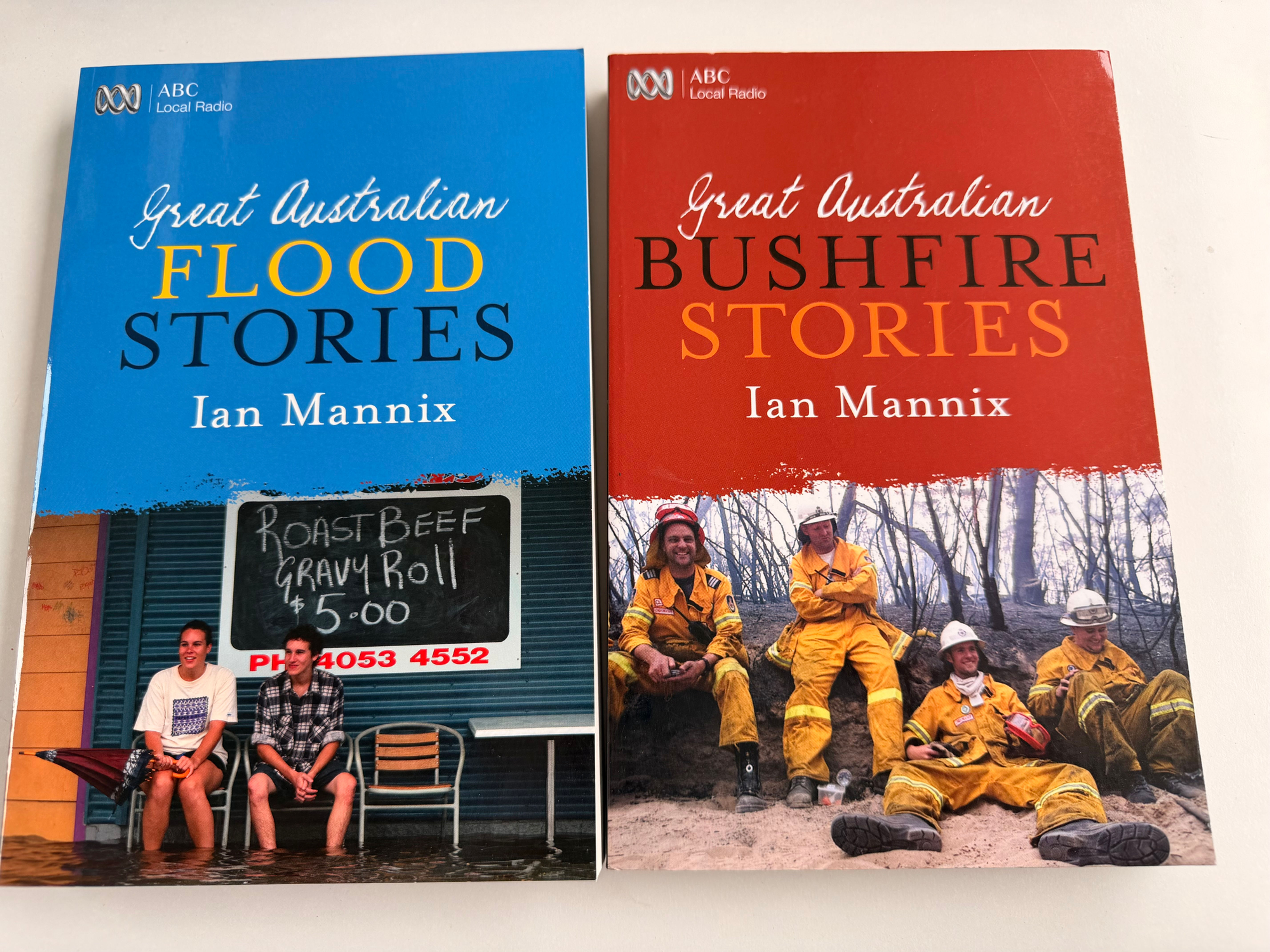 Great Australian: Flood Stories And Bushfire Stories by Ian Mannix