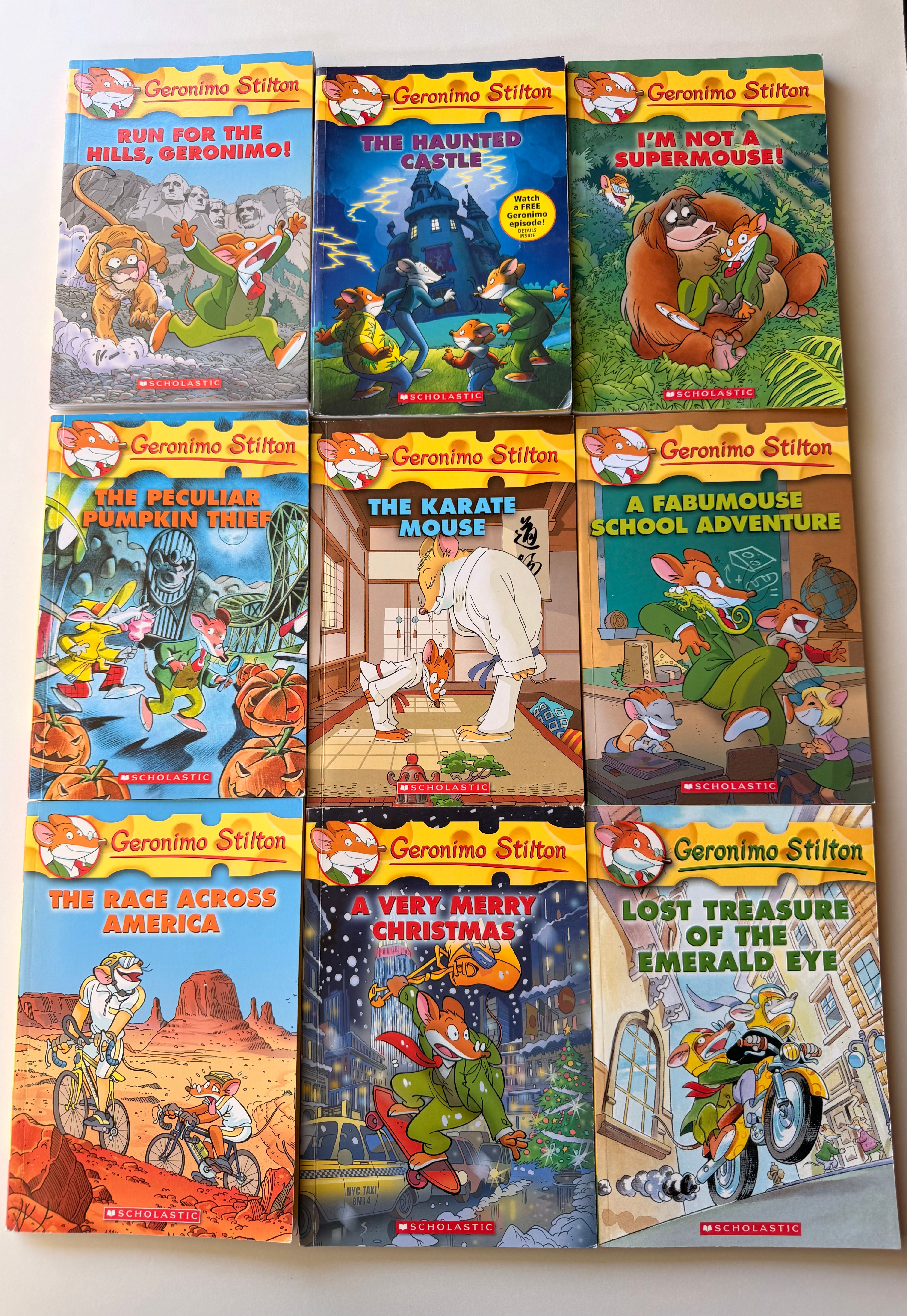 Geronimo Stilton 9 Book Bundle - Scholastic