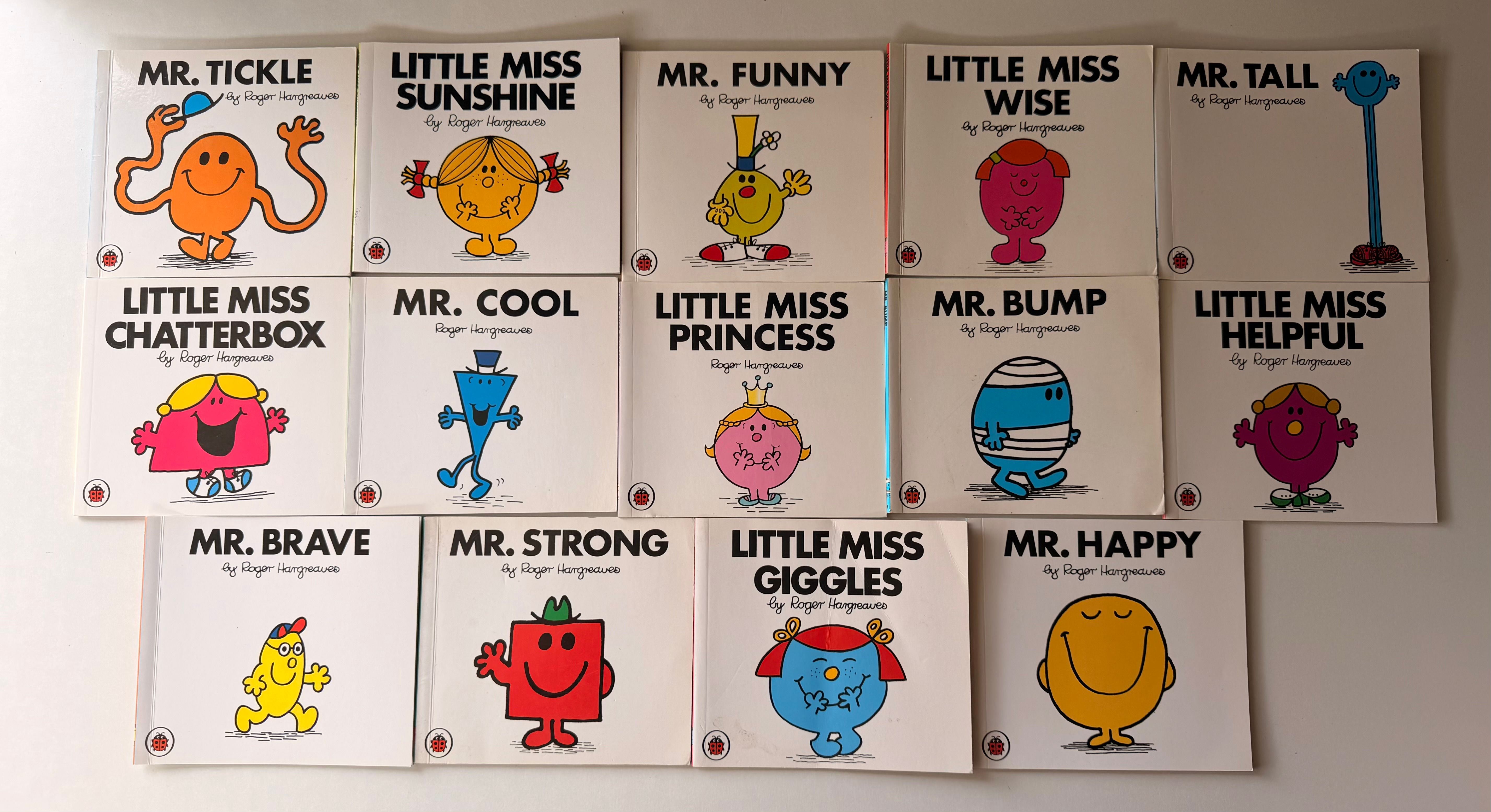 Mr. Men and Little Miss Collection - 14 Books