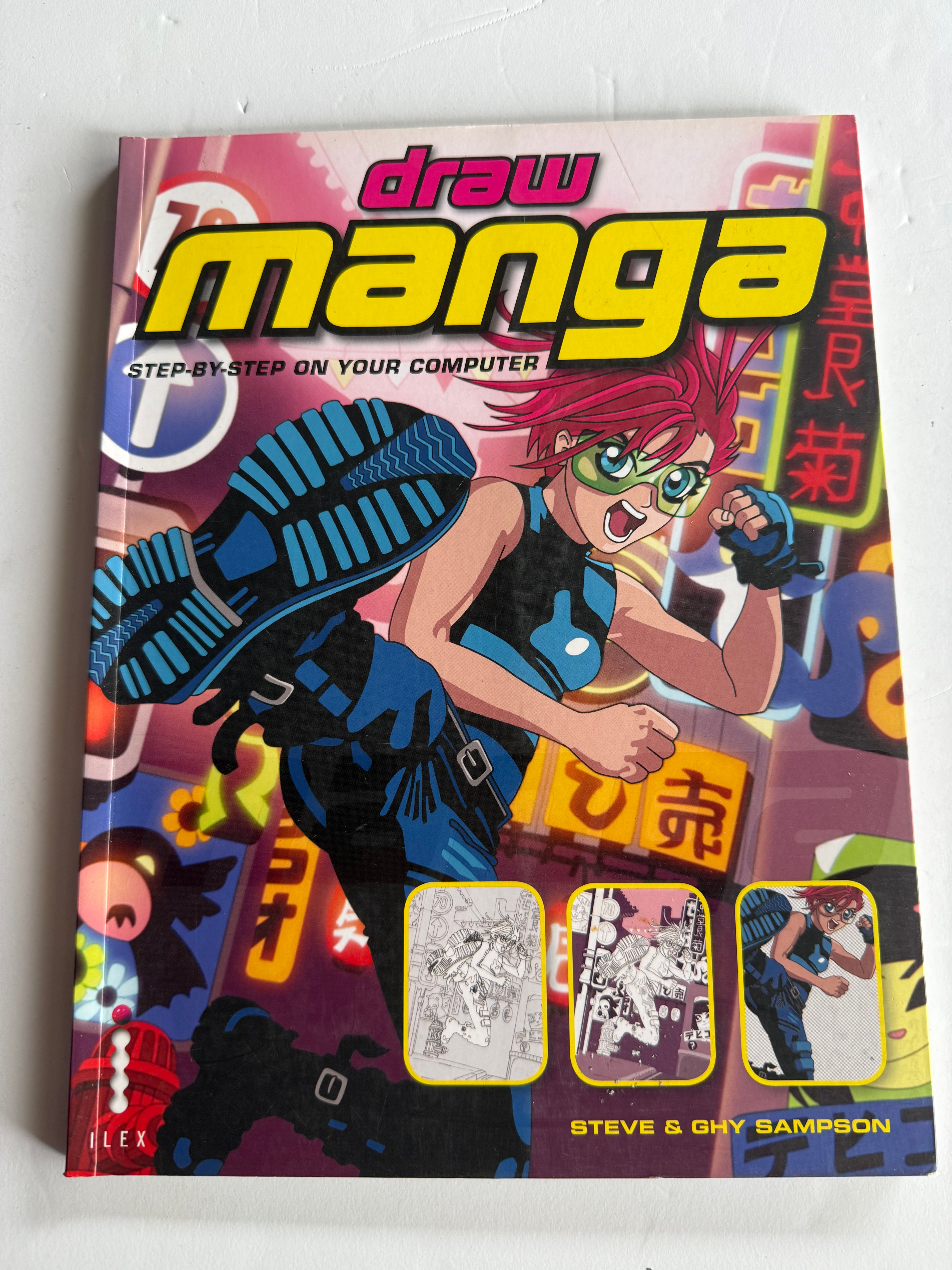 Draw Manga Step-By-Step On Your Computer by Steve Sampson