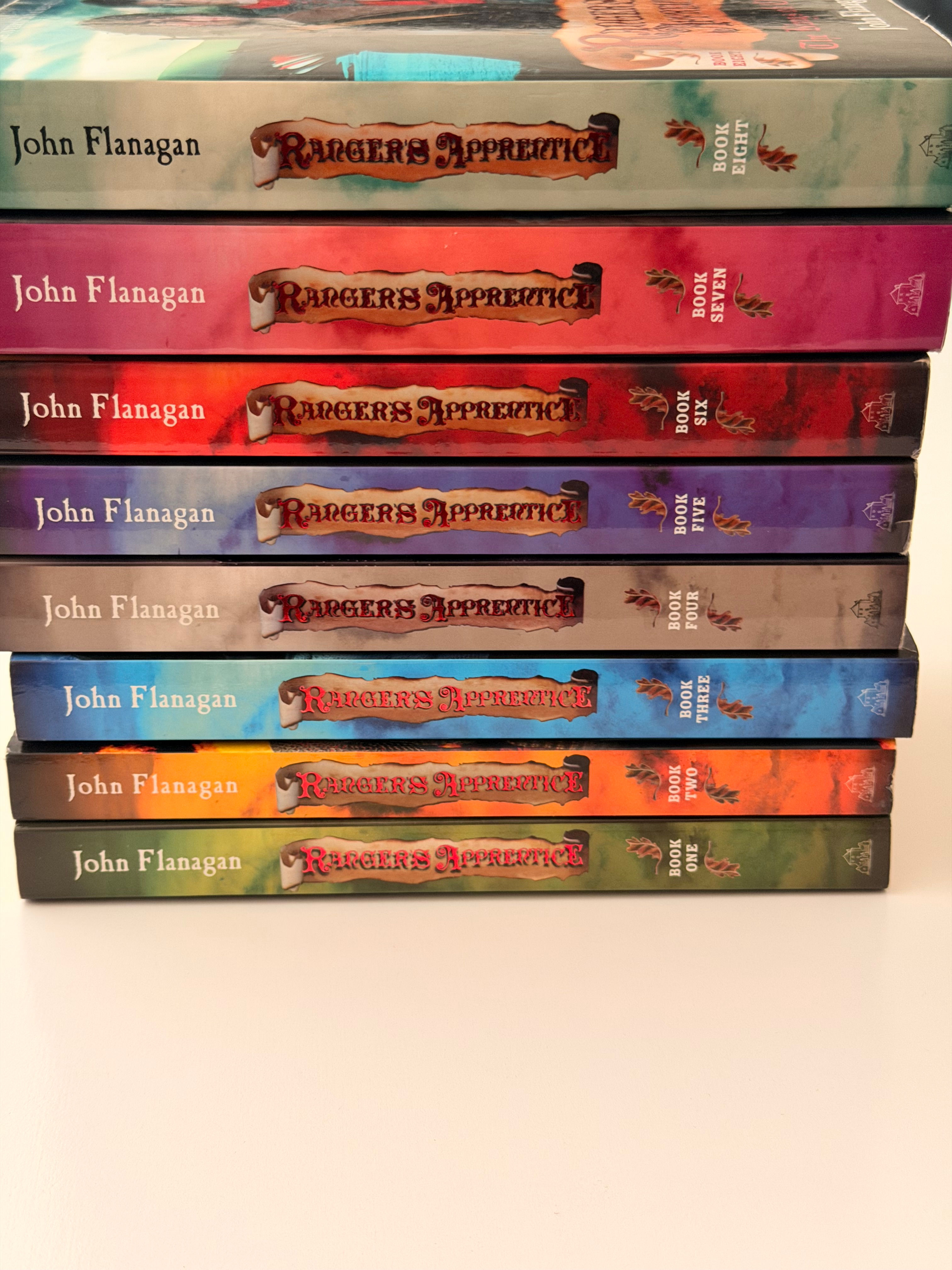 Ranger's Apprentice Books 1-8 Set by John Flanagan