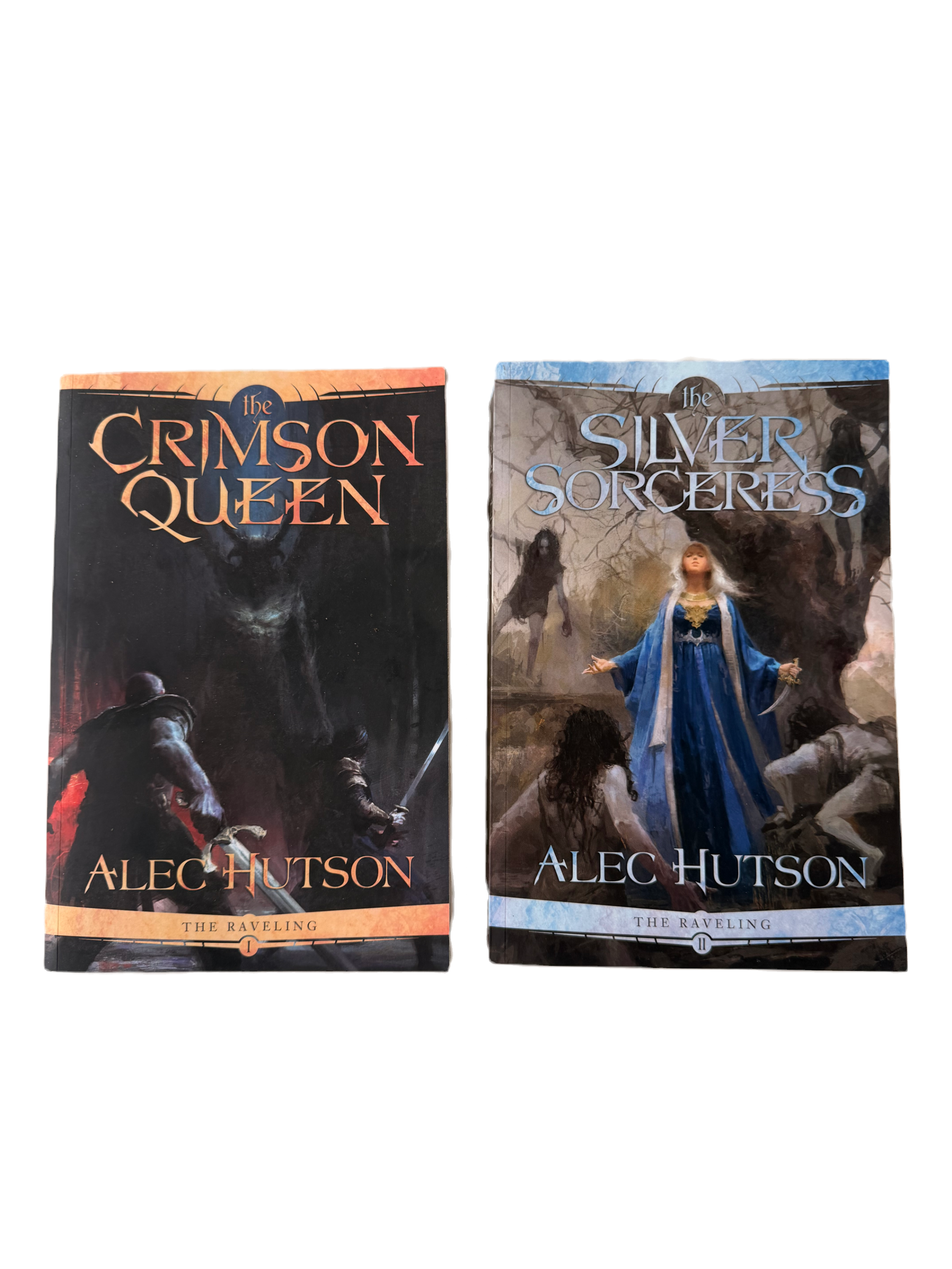 The Crimson Queen and The Silver Sorceress by Alec Hutson Book 1 and 2