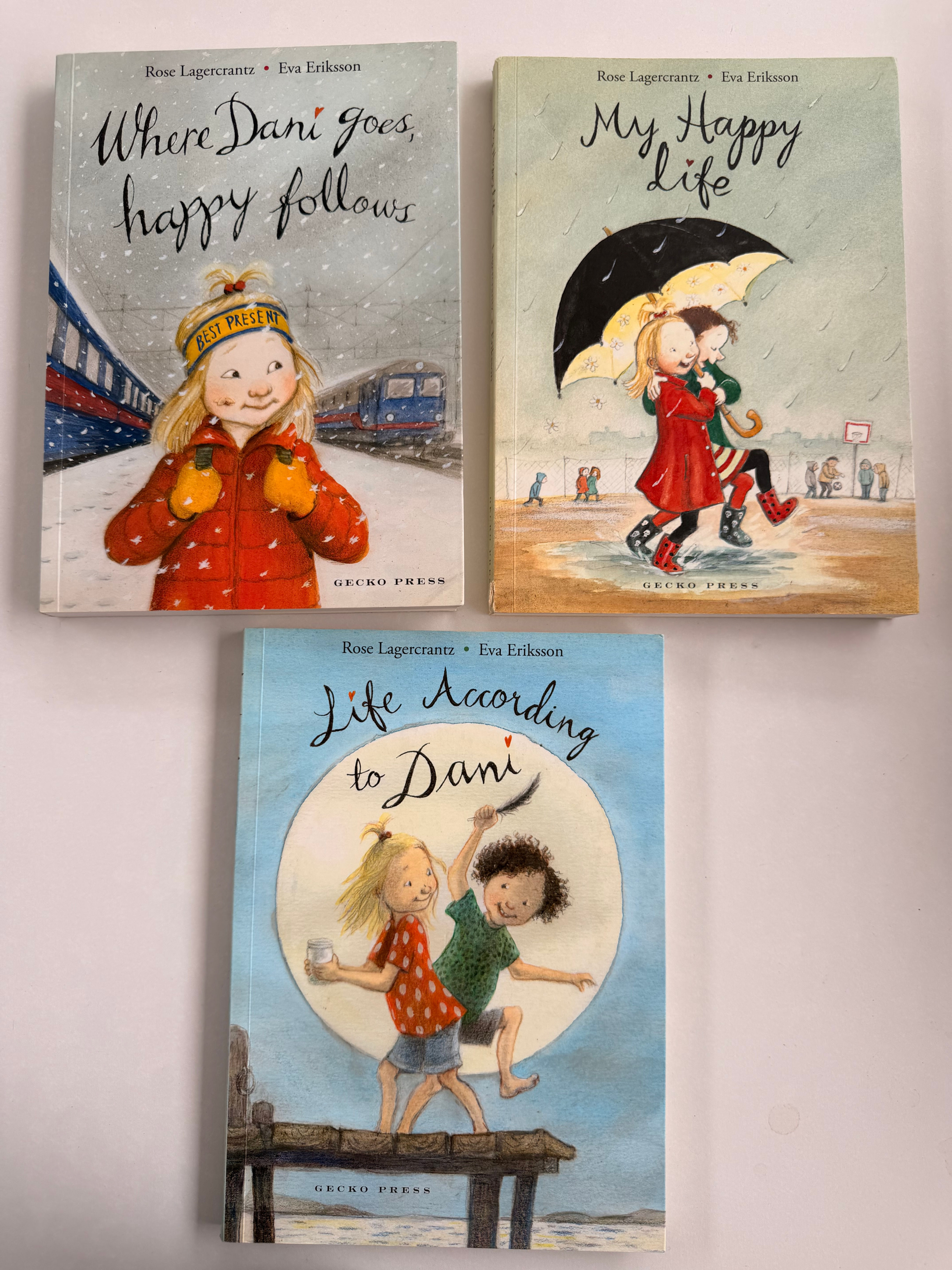 Where Dani goes happy follows, My Happy Life, Life According to Dani by Rose L