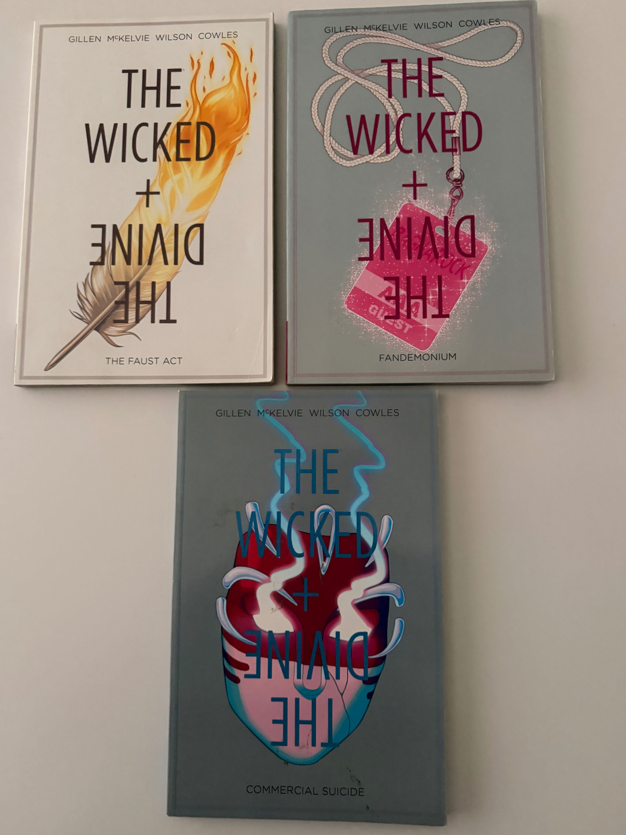The Wicked + The Divine Books 1, 2 and 3 by Kieron Gillen Graphic Novels