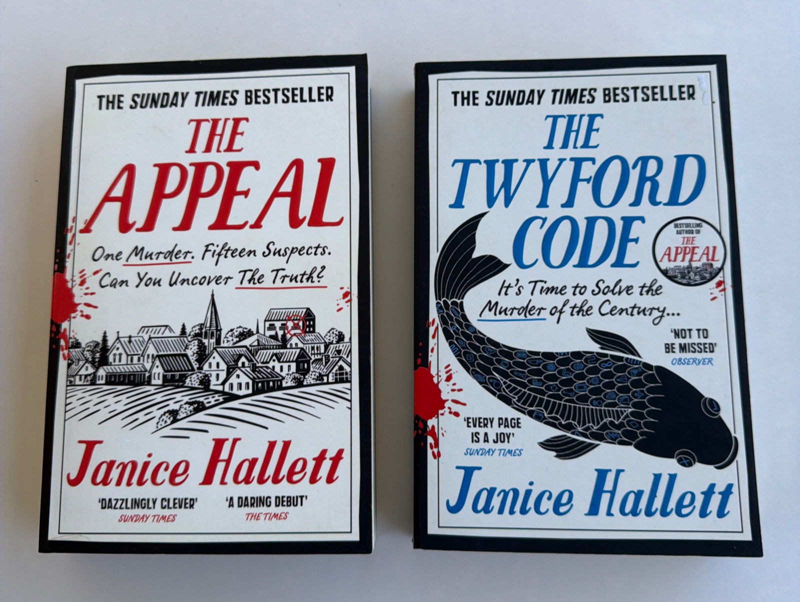 The Appeal and The Twyford Code by Janice Hallet