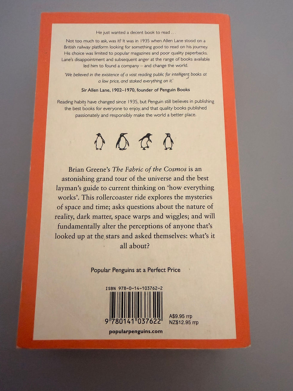 Thumbnail: The Fabric of The Cosmos by Brian Greene