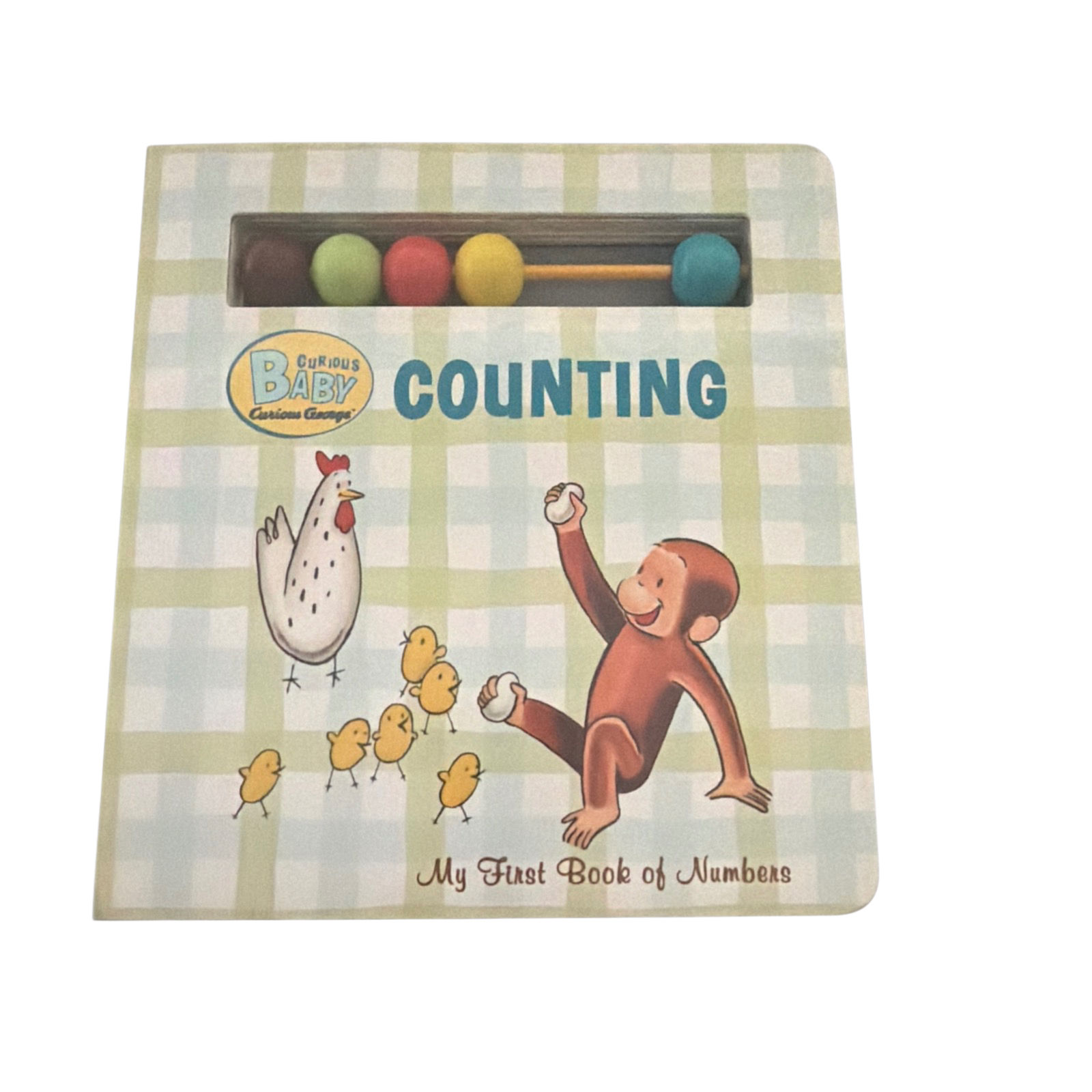 Curious Baby Counting - Curious George Board Book with Beads