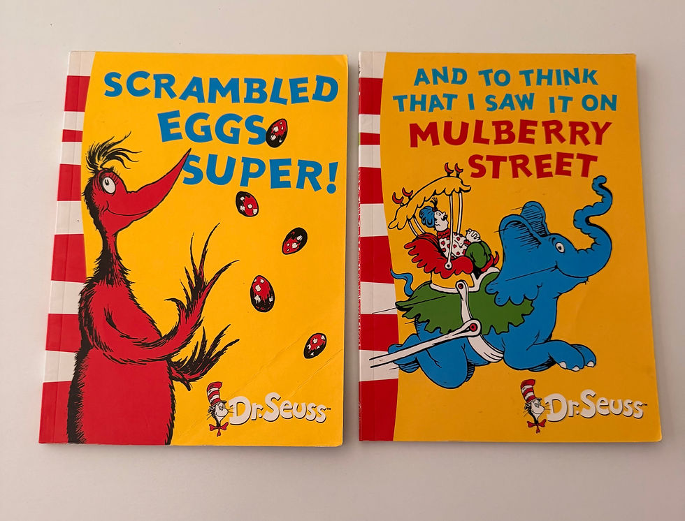Scrambled Eggs Super plus And To Think That I Saw It On Mulberry St