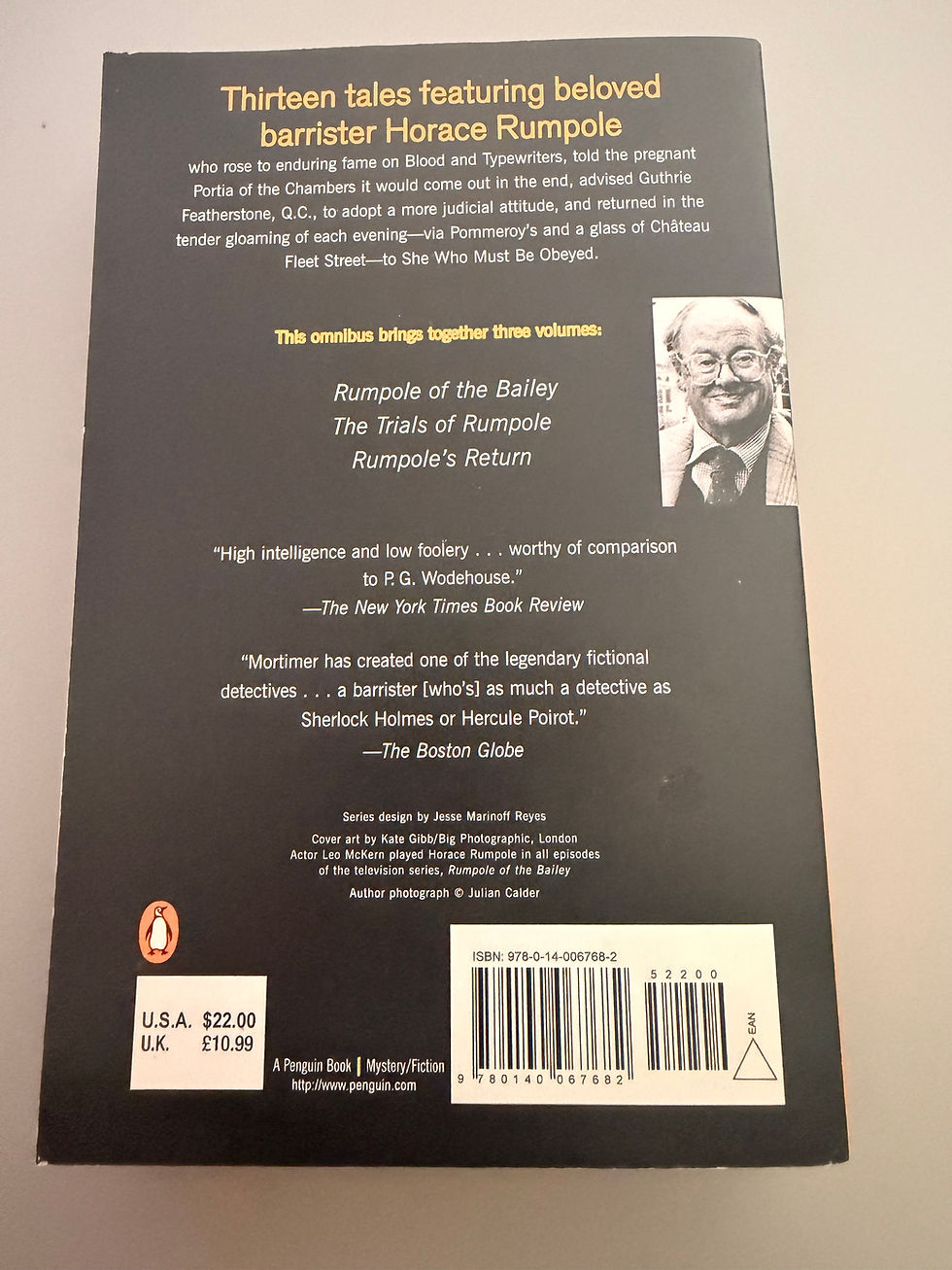 Thumbnail: The First Rumpole Omnibus by John Mortimer