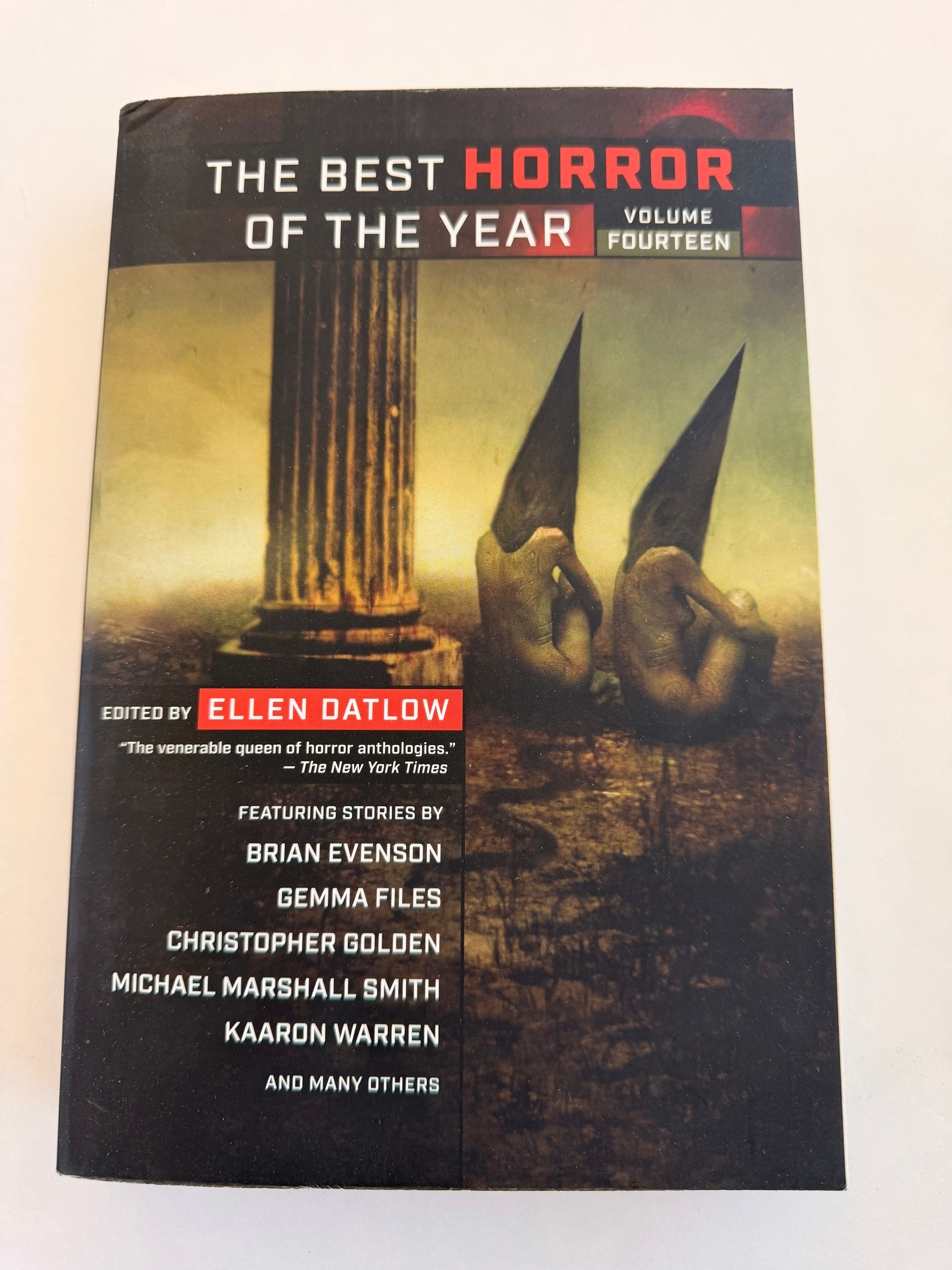 The Best Horror of the Year - Volume 13 Edited by Ellen Datlow