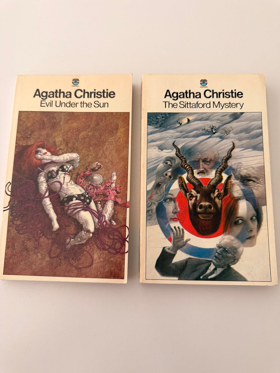 Agatha Christie Evil Under The Sun And The Sittaford Mystery
