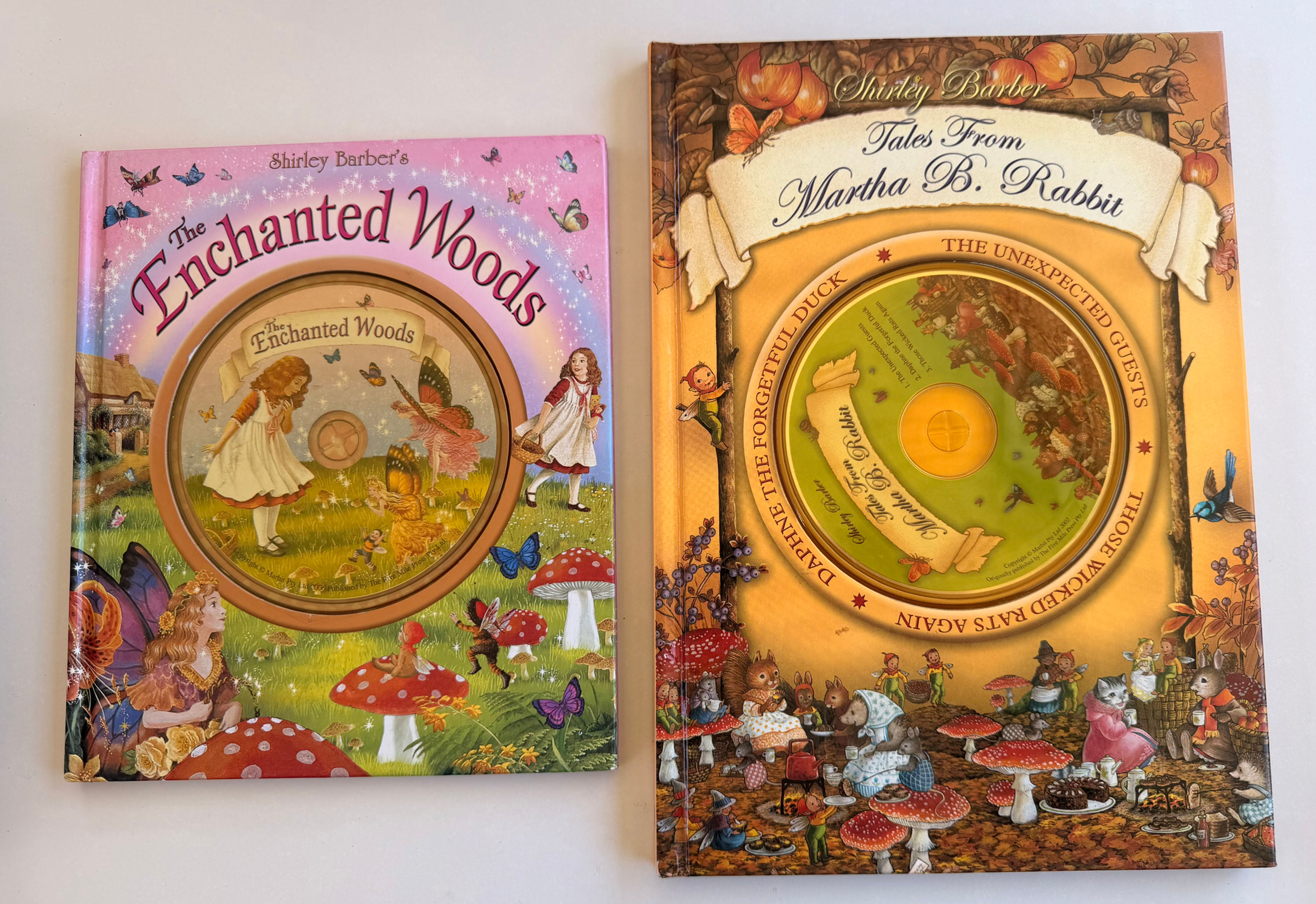 Enchanted Woods and Tales From Martha B. Rabbit by Shirley Barber