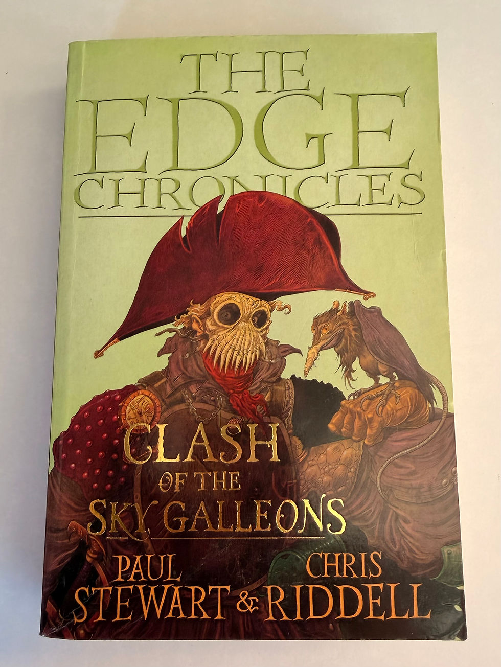 The Edge Chronicles - Clash of the Sky Galleons by Paul Stewart + Chris Riddell