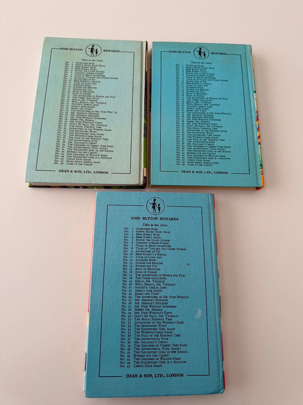 Thumbnail: Enid Blyton Book Set x 3 Hardcover Vintage Books