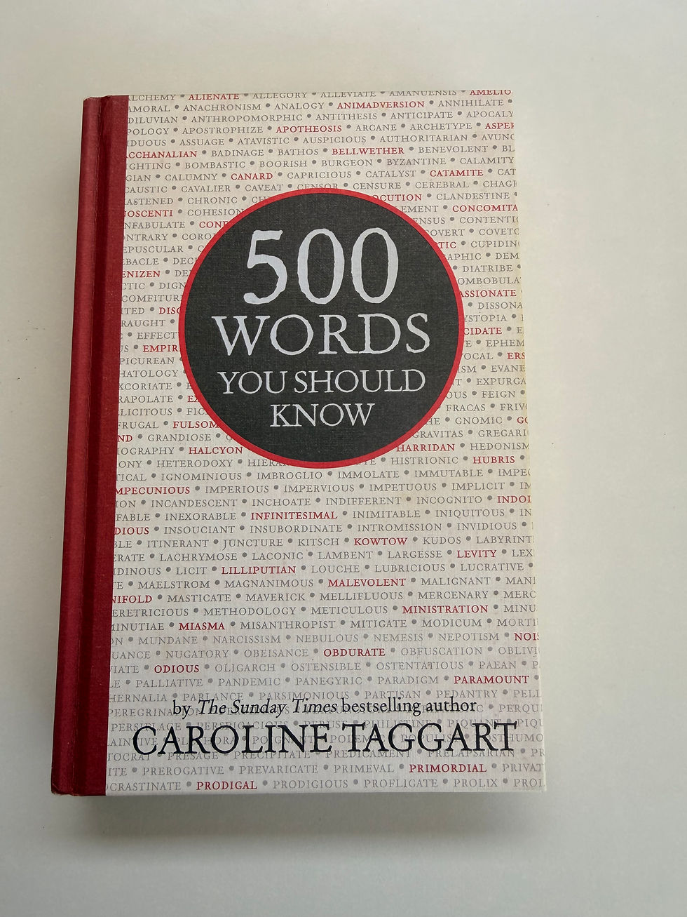 500 Words You Should Know by Caroline Taggart