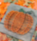 Pumpkin DIY String Art Kit **pre-nailed
