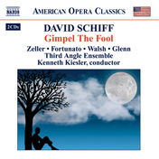 Composer: David Schiff (b.1945)
Libretto: David Schiff
Kenneth Kiesler, Conductor
Gimpel - Richard Zeller
Elka - D'Anna Fortunato
Badkhen - Kevin Walsh
Rabbi - Thomas Glenn
Fegele / Goat / Evil One - Alissa Mercurio Rowe
Yetta / Rabbi's Daughter - Megan Besley
Wolf-Leyb - Vale Rideout
Leibish - Tyler T. Oliphant
Yekhiel - Bryan Hunt
Sura - Judith Schiff
Third Angle Ensemble (Ron Blessinger, Artistic Director)